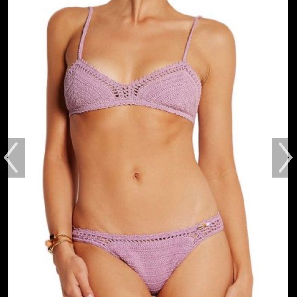Purple Crochet Bikini